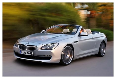 Новая BMW 6-й серии в кузове кабриолет